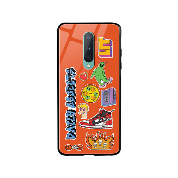 

DailyObjects Street Buzz Glass Case Cover For OnePlus 8