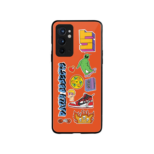 

DailyObjects Street Buzz Glass Case Cover For OnePlus 9RT