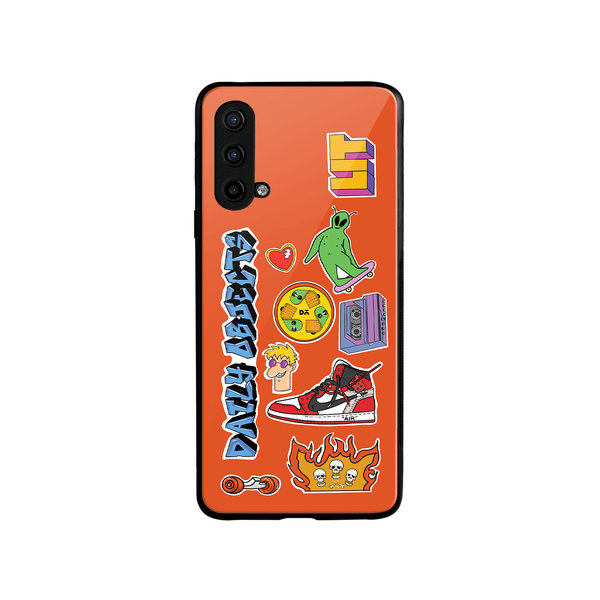 

DailyObjects Street Buzz Glass Case Cover For OnePlus Nord CE