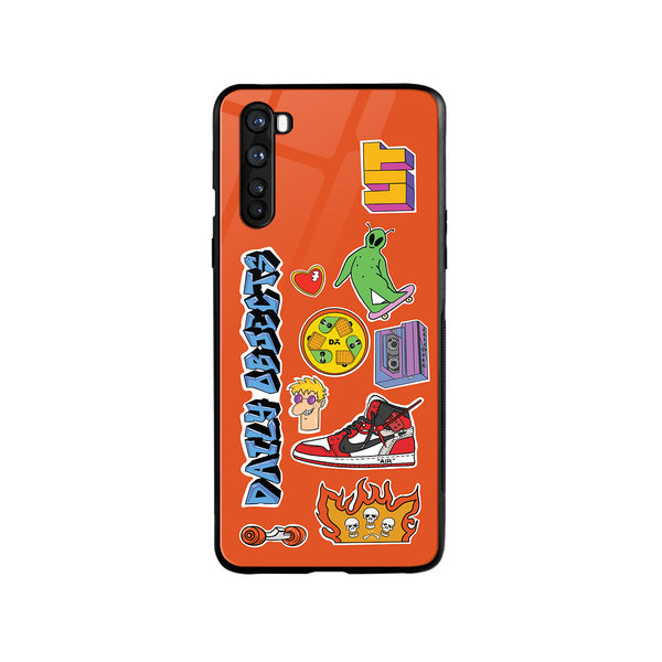 

DailyObjects Street Buzz Glass Case Cover For OnePlus Nord
