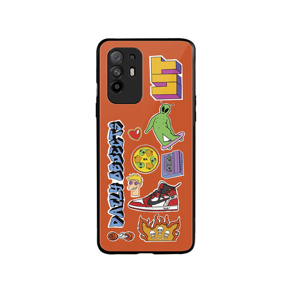 

DailyObjects Street Buzz Glass Case Cover For Oppo F19 Pro Plus