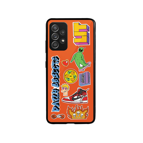 

DailyObjects Street Buzz Glass Case Cover For Samsung Galaxy A52