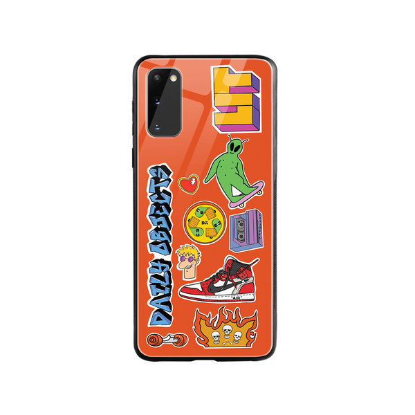 

DailyObjects Street Buzz Glass Case Cover For Samsung Galaxy S20