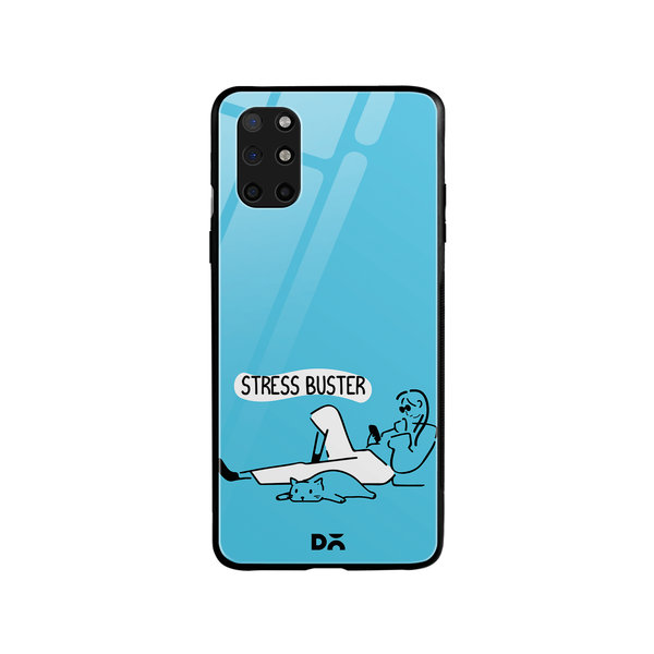 

DailyObjects Stress Buster Glass Case Cover For OnePlus 8T