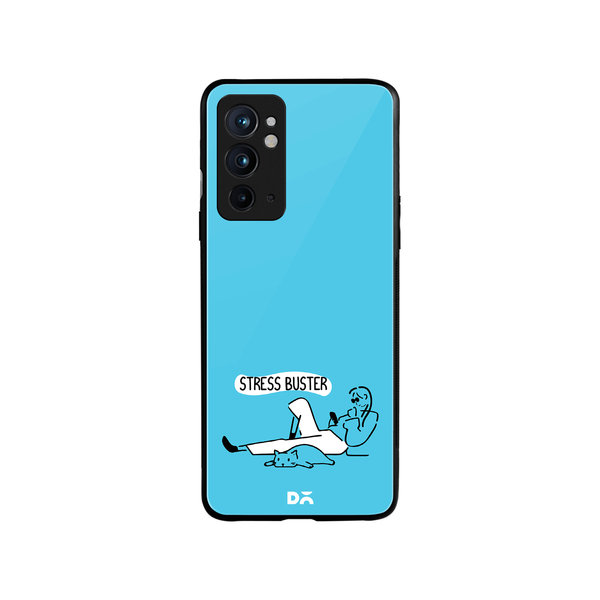 

DailyObjects Stress Buster Glass Case Cover For OnePlus 9RT