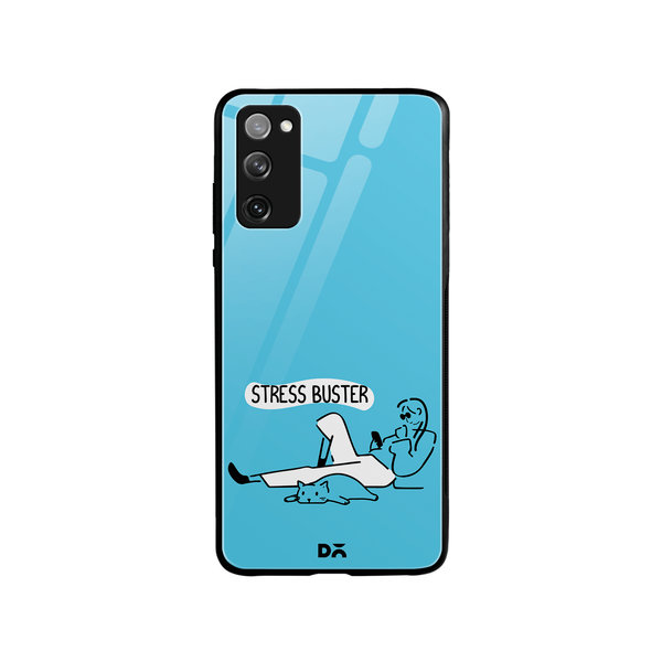 

DailyObjects Stress Buster Glass Case Cover For Samsung Galaxy S20 FE