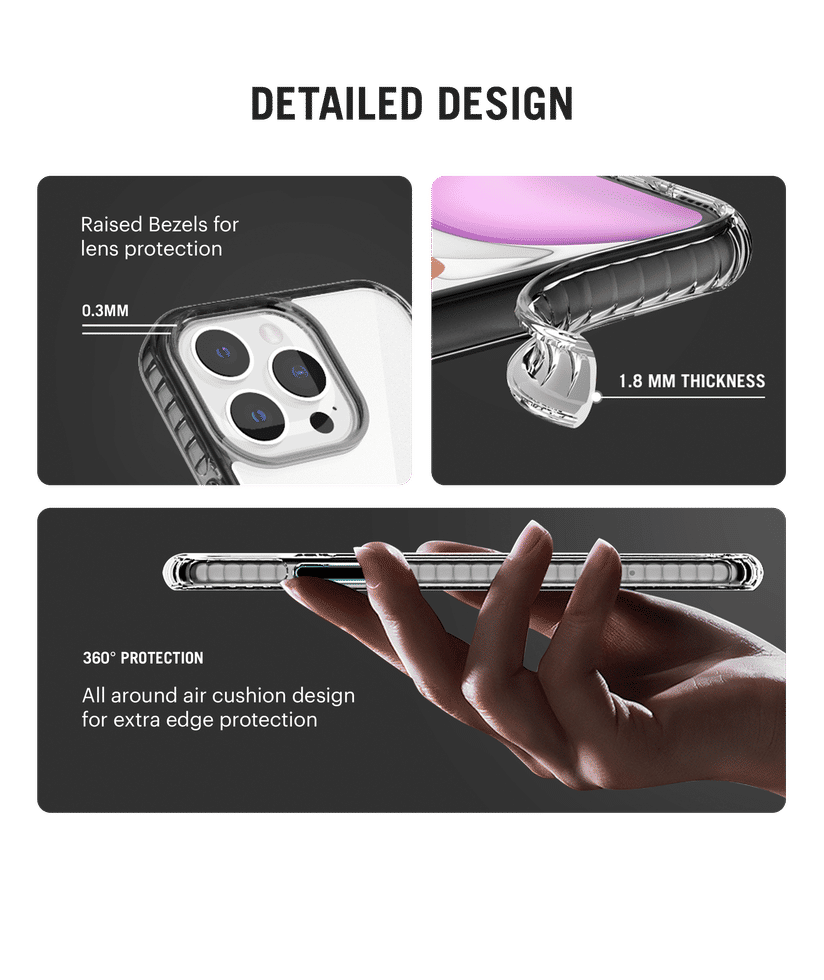 Stride Clear MagSafe Phone Case Cover For iPhone 12 Pro