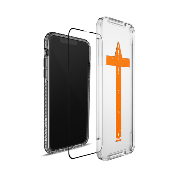 

DailyObjects Stride 2.0 Clear Phone Case Cover & Sheath Screen Protector Combo For iPhone 14 Pro Max