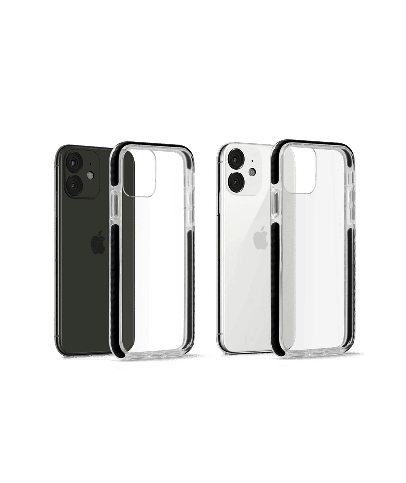 Dailyobjects Stride Black Clear Case Cover For Iphone 11 Buy At Dailyobjects