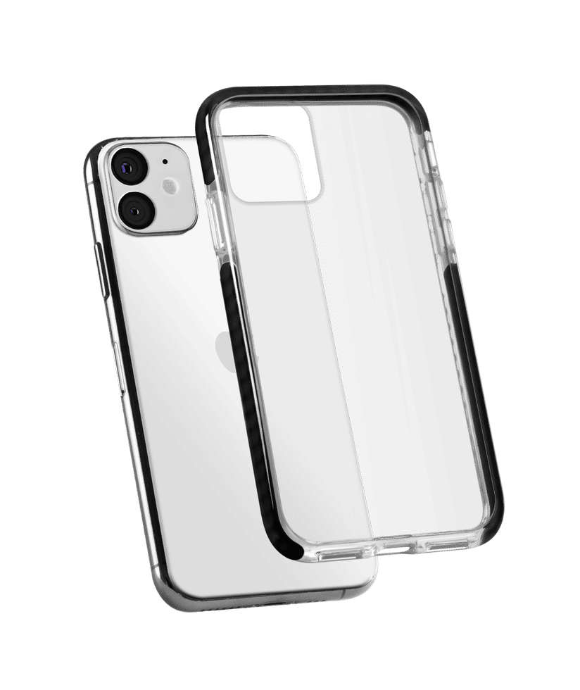 Dailyobjects Stride Black Clear Case Cover For Iphone 11 Buy At Dailyobjects