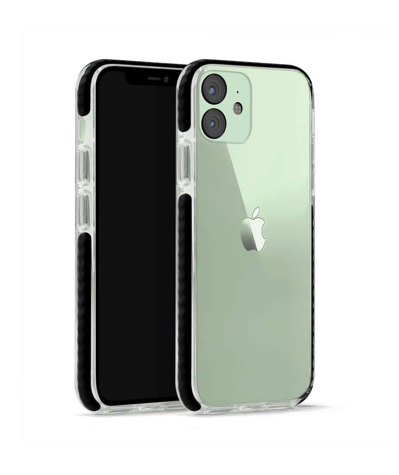 Dailyobjects Stride Black Clear Case Cover For Iphone 12 Mini Buy At Dailyobjects