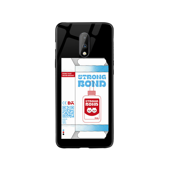 

DailyObjects Strong Bond Glass Case Cover For OnePlus 7