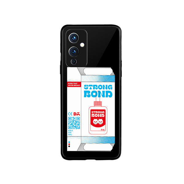 

DailyObjects Strong Bond Glass Case Cover For OnePlus 9