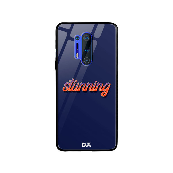 

DailyObjects Stunning Blue Glass Case Cover For OnePlus 8 Pro