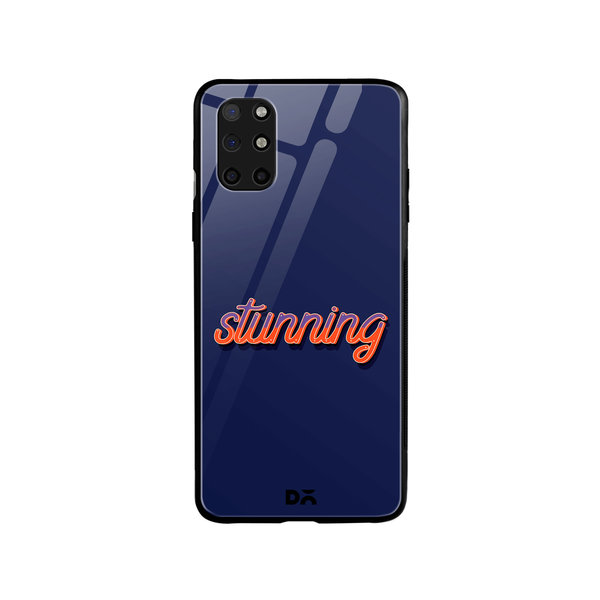 DailyObjects Stunning Blue Glass Case Cover For OnePlus 8T
