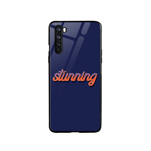 

DailyObjects Stunning Blue Glass Case Cover For OnePlus Nord