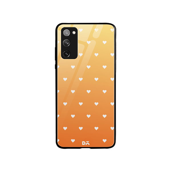

DailyObjects Summer Hearts Glass Case Cover For Samsung Galaxy S20 FE