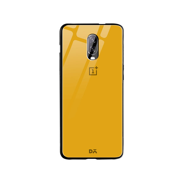 

DailyObjects Summer Yellow Glass Case Cover For OnePlus 7