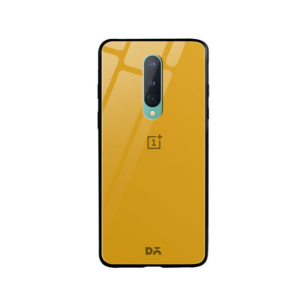

DailyObjects Summer Yellow Glass Case Cover For OnePlus 8