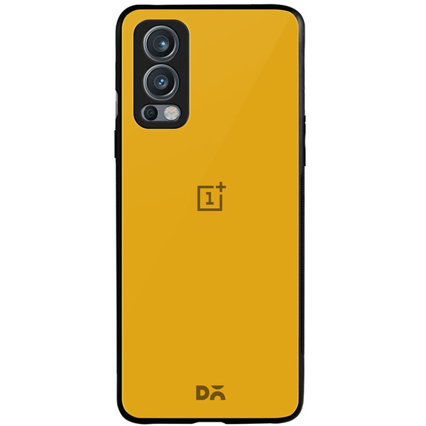 DailyObjects Summer Yellow Glass Case Cover For OnePlus Nord 2