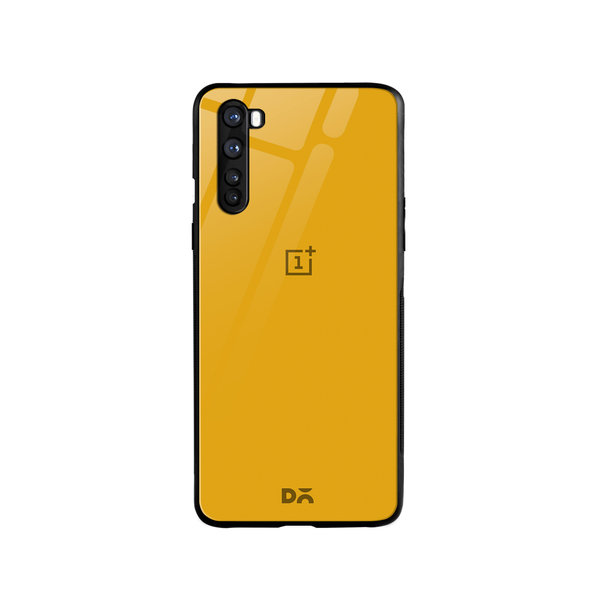 

DailyObjects Summer Yellow Glass Case Cover For OnePlus Nord