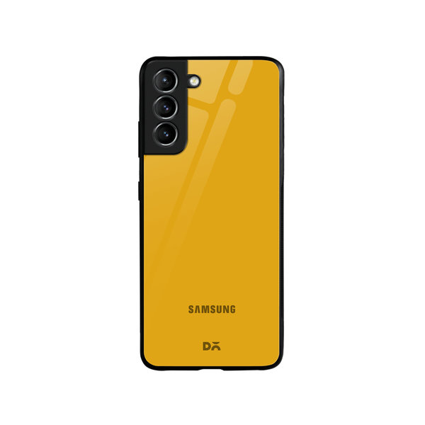 

DailyObjects Summer Yellow Glass Case Cover For Samsung Galaxy S21 FE