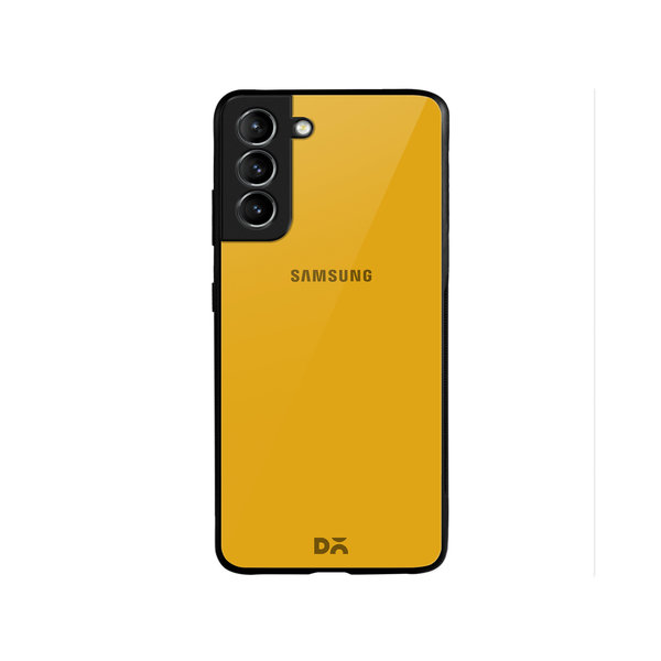 

DailyObjects Summer Yellow Glass Case Cover For Samsung Galaxy S22 Plus