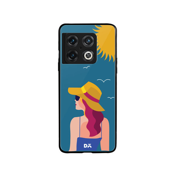 

DailyObjects Sun Tan Glass Case Cover For OnePlus 10 Pro