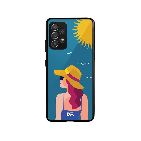

DailyObjects Sun Tan Glass Case Cover For Samsung Galaxy A52