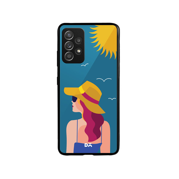 

DailyObjects Sun Tan Glass Case Cover For Samsung Galaxy A53