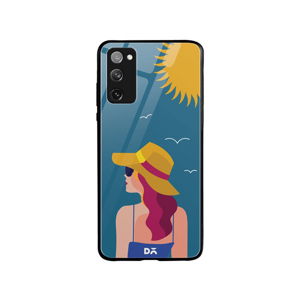 

DailyObjects Sun Tan Glass Case Cover For Samsung Galaxy S20 FE