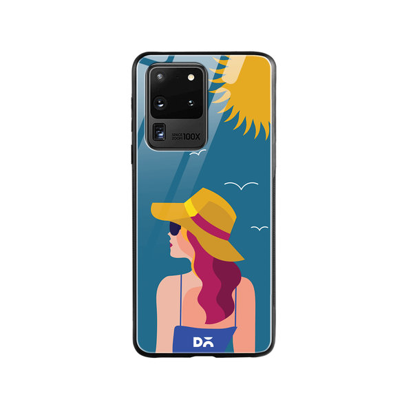 

DailyObjects Sun Tan Glass Case Cover For Samsung Galaxy S20 Ultra