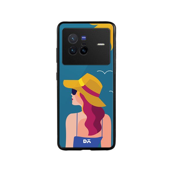 

DailyObjects Sun Tan Glass Case Cover For Vivo X80