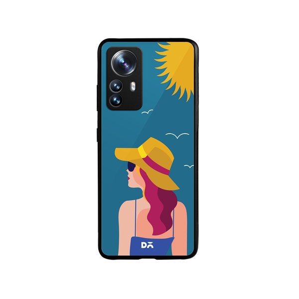 

DailyObjects Sun Tan Glass Case Cover For Xiaomi 12 Pro