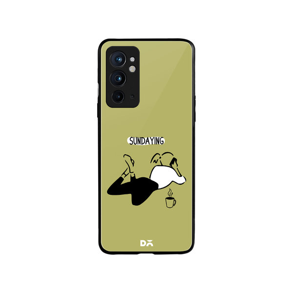 

DailyObjects Sundaying Glass Case Cover For OnePlus 9RT