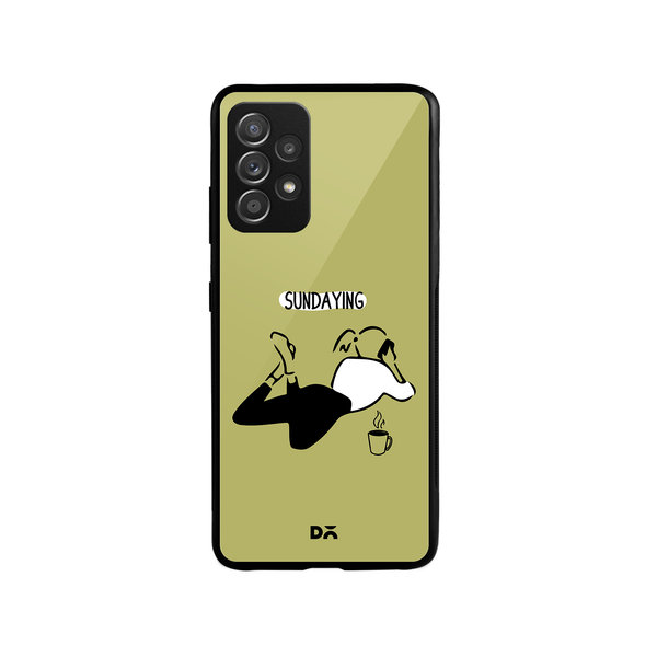 

DailyObjects Sundaying Glass Case Cover For Samsung Galaxy A53