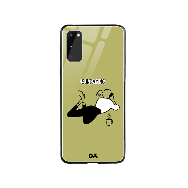 

DailyObjects Sundaying Glass Case Cover For Samsung Galaxy S20