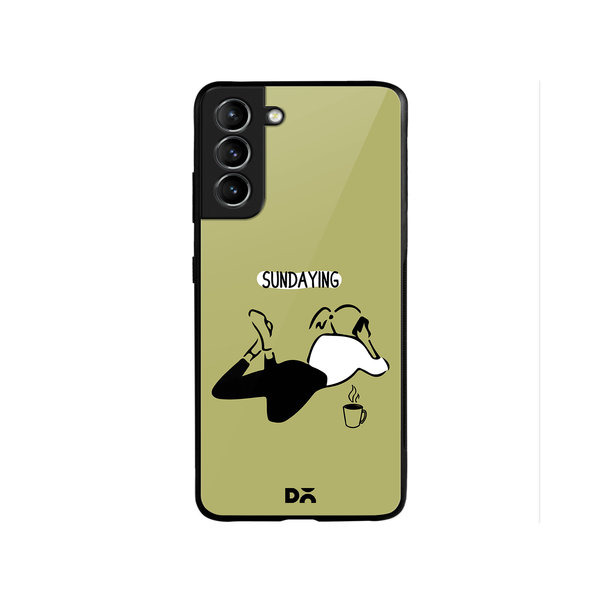 

DailyObjects Sundaying Glass Case Cover For Samsung Galaxy S22