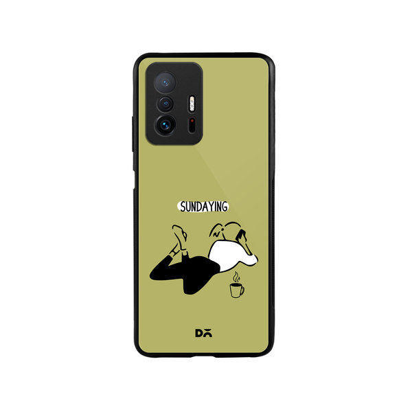 

DailyObjects Sundaying Glass Case Cover For Xiaomi 11T