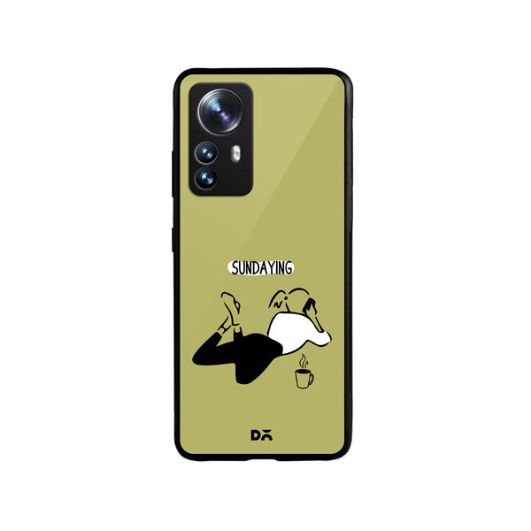 

DailyObjects Sundaying Glass Case Cover For Xiaomi 12 Pro