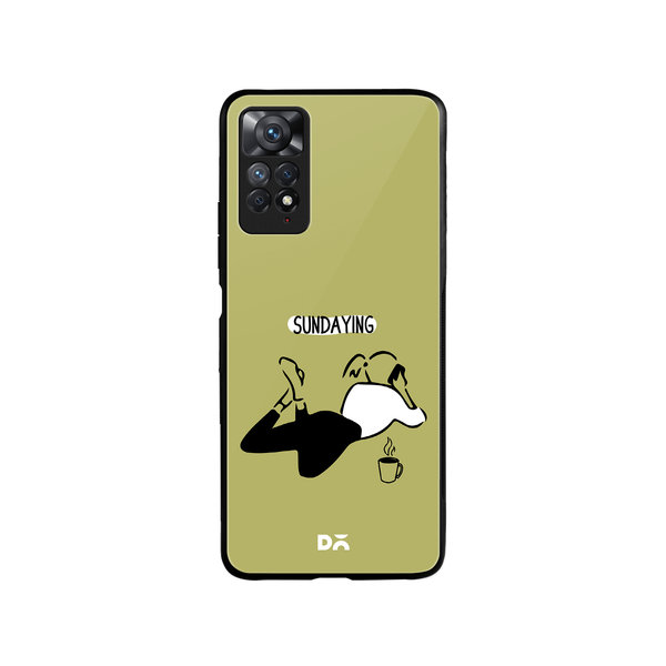 

DailyObjects Sundaying Glass Case Cover For Xiaomi Redmi Note 11 Pro