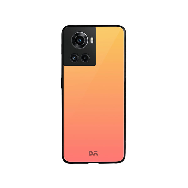 DailyObjects Sunrise Gradient Glass Case Cover For OnePlus 10R