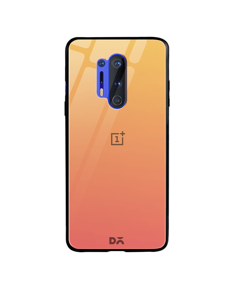 Sunrise Gradient Glass Case Cover For OnePlus 8 Pro