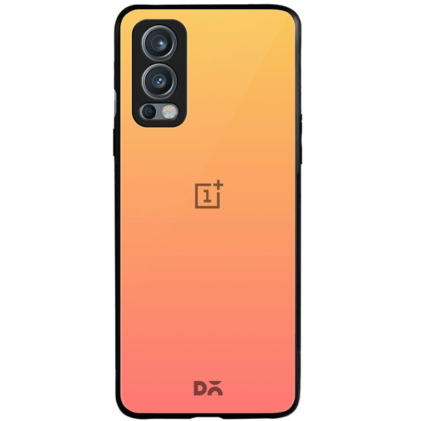 DailyObjects Sunrise Gradient Glass Case Cover For OnePlus Nord 2