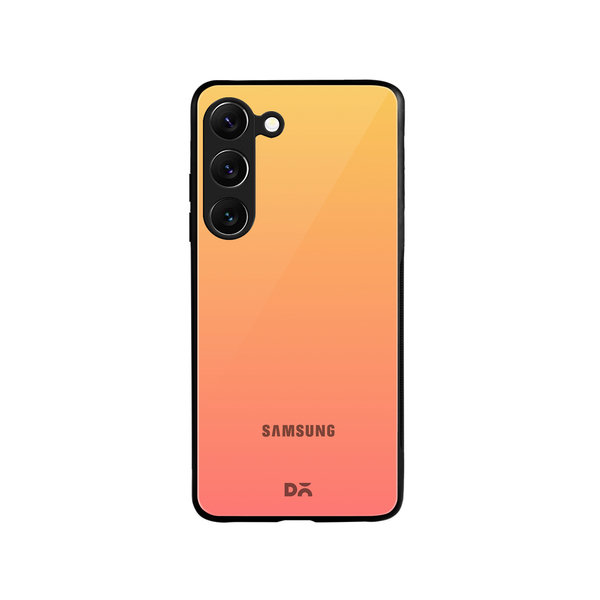 

DailyObjects Sunrise Gradient Glass Case Cover For Samsung Galaxy S23 Plus