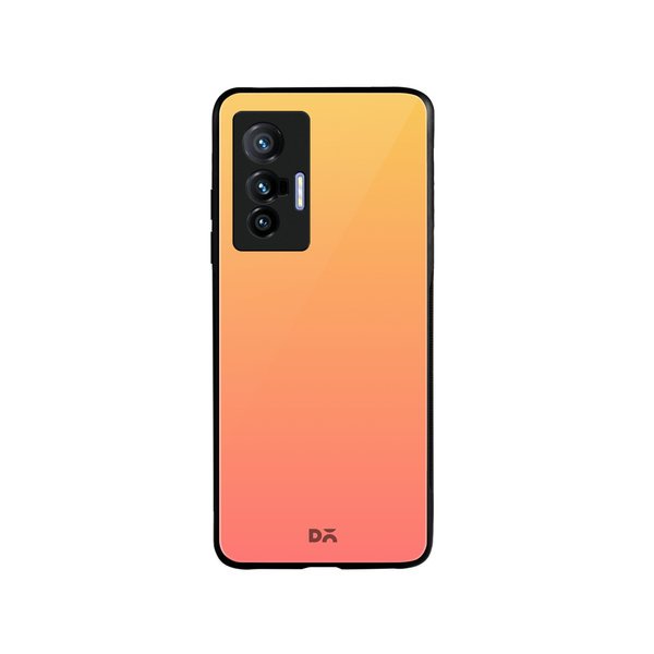 

DailyObjects Sunrise Gradient Glass Case Cover For Vivo X70