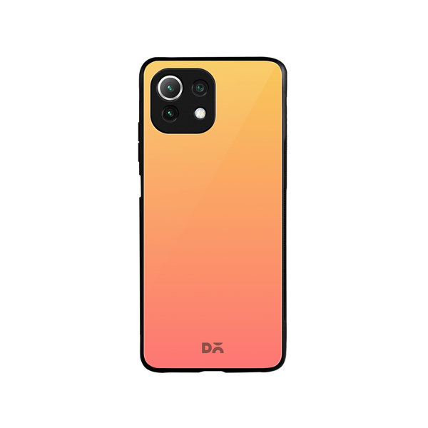 

DailyObjects Sunrise Gradient Glass Case Cover For Xiaomi Mi 11 Lite