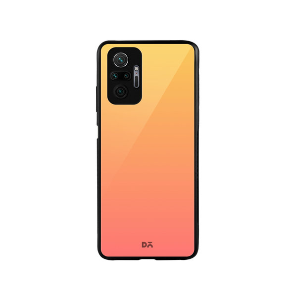 

DailyObjects Sunrise Gradient Glass Case Cover For Xiaomi Redmi Note 10 Pro
