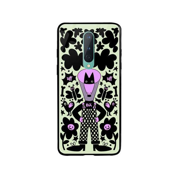 

DailyObjects Super Dog Glass Case Cover For OnePlus 8