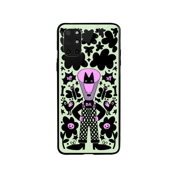 

DailyObjects Super Dog Glass Case Cover For OnePlus 8T